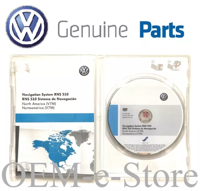 Volkswagen RNS-510 Navigation DVD Map 2013 Update >Check Compatible List inside