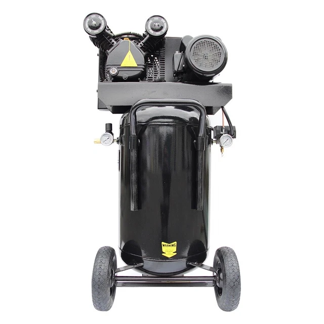 Quality 110V/220V 7Cfm 2Hp w/ 24 Gallons Tank Portable Electric Air Compressor