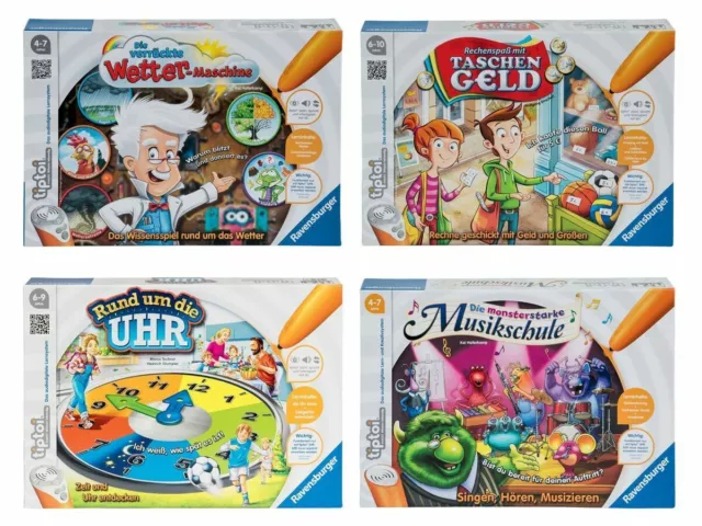 Ravensburger TipToi Spiel audiodigitale Lernsystem Bücher, Spiele und Spielzeug