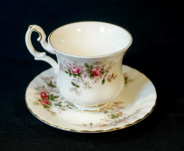 Beautiful Royal Albert Lavender Rose Coffee Cup And Saucer