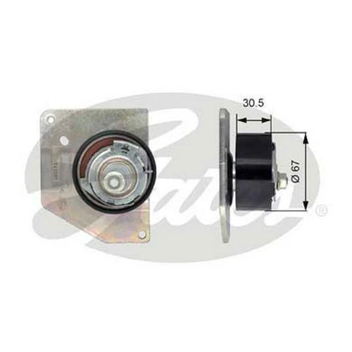 GATES Galet tendeur de courroie de distribution Poulie-tendeur T43207 30,5mm