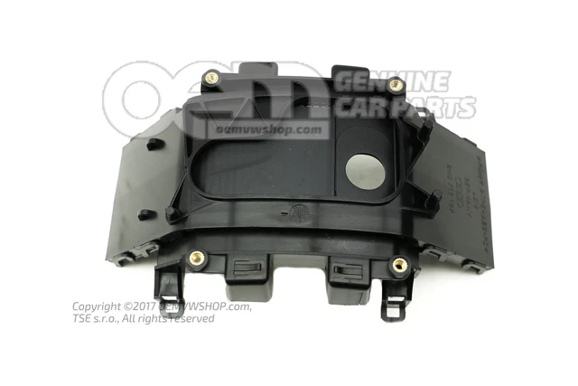 Genuine Audi TT/TTS Gear Lever Cover Black - OEM Part 8N0711115A