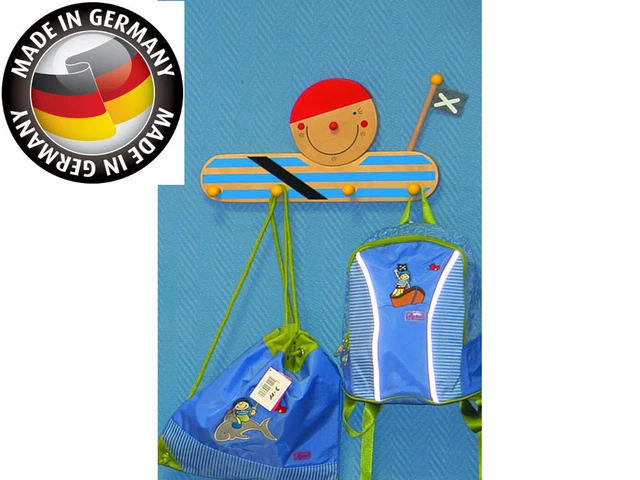 Armadio in legno, Made in Germany, 4 ganci, 40x30 cm, PIRATA, Niermann