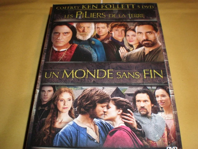 DVD Neuf - Coffret Ken Follett 5DVD-Les piliers de la Terre + Un Monde sans Fin