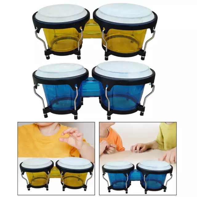 Set di tamburi Bongo a percussione Tamburo africano educativo precoce per