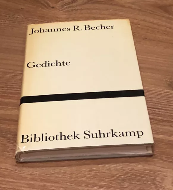 Johannes R. Becher - Gedichte | Erste Auflage 1975 | Bibliothek Suhrkamp