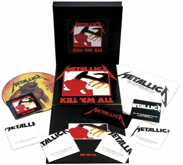METALLICA - KILL Em All - Limited Deluxe edition 4 LP 5 CD 1DVD