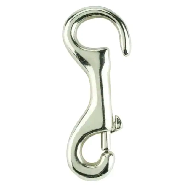 Everbilt 1/4 in. Nickel-Plated Open Eye Bolt Snap Rope, Chain, Straps, Anchor