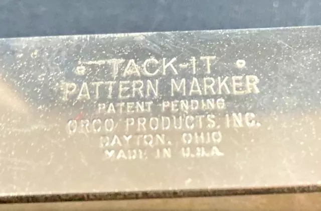 Orco  Tack - It Pattern  Marker Sewing Transfer Tool 2