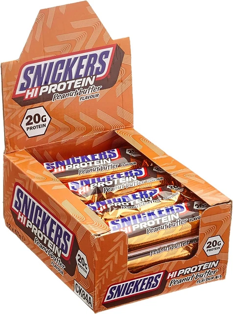 Sabor a mantequilla de maní Snickers Hi Protein 125x57g [MHD 03/2023] 17