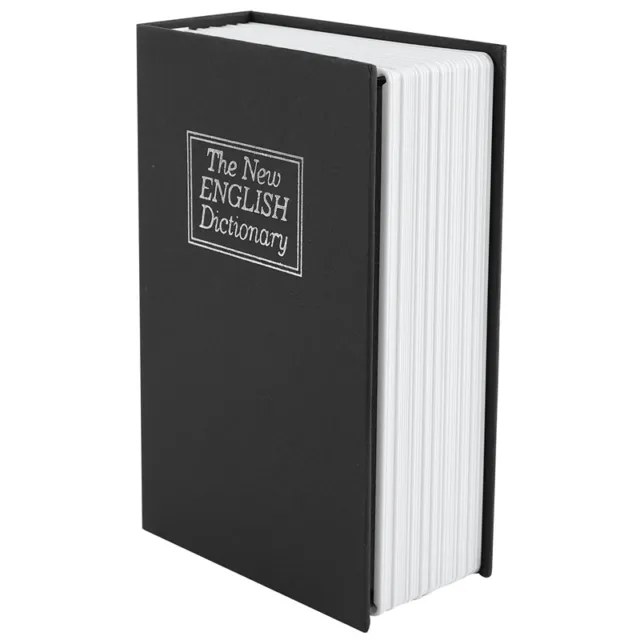 Libro con combinación bloqueo diccionario libro de desvío caja portátil, ideal para H7V7
