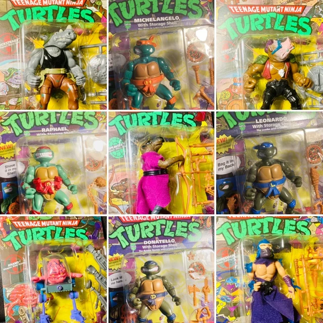 🐸 ¡ HOT ! 2022 - 2023 Playmates Teenage MUTANT NINJA Turtles TMNT RETRO Figures