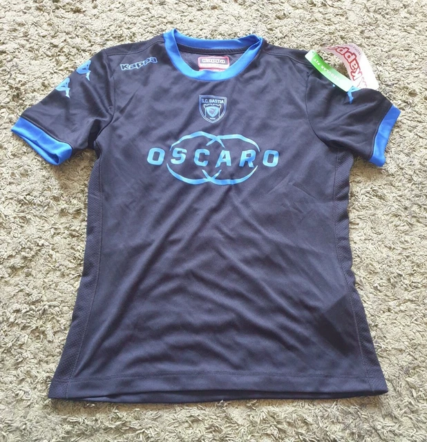 NUOVA Kappa S C Bastia replica terza camicia età 10 anni
