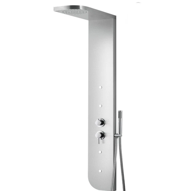Colonna Doccia 005B Inox 3 Funzioni Bocchette Idro Lombari L20xP50xH150