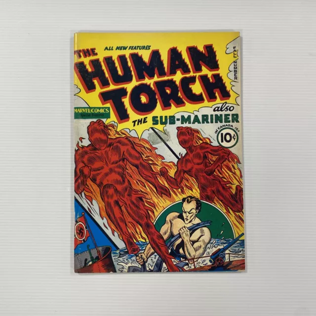 Flashback #21 Reprints Human Torch #1 1974 FN Golden Age