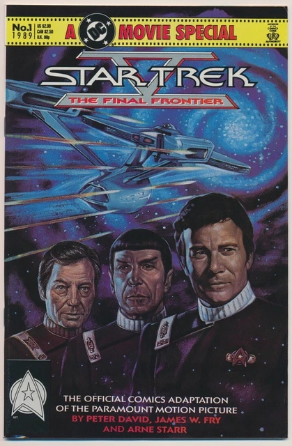 Star Trek #1 Movie Special Comic Book - DC Comics!  The Final Frontier