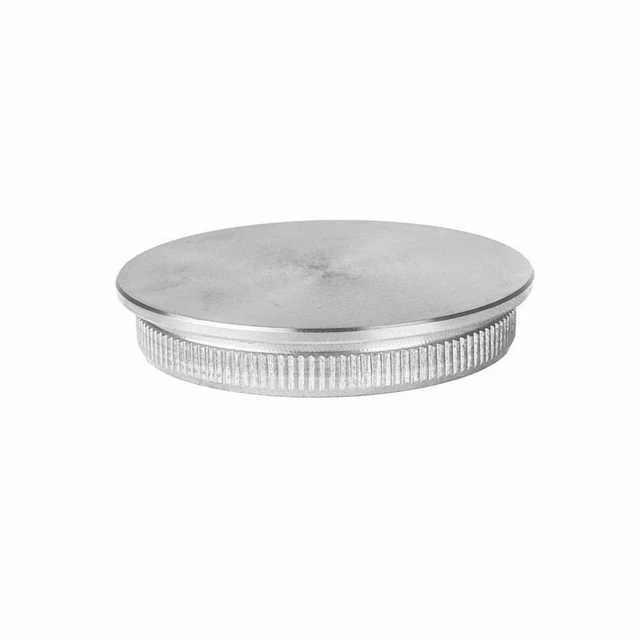 Acier Inox V2A Plat Massif Bouchons de Conduite Endkappe Couvercle Balustrade
