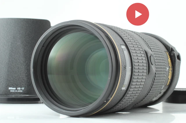 【 NEAR MINT++ 】 Nikon AF-S Nikkor 80-200mm f/2.8 D ED From JAPAN #202