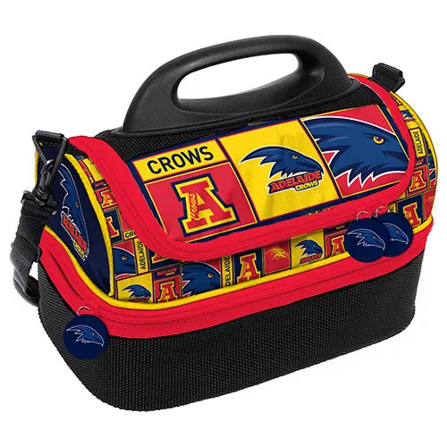 Adelaide Crows AFL Insulated DOME Lunch Box Drink Cooler BAG Work School Gift