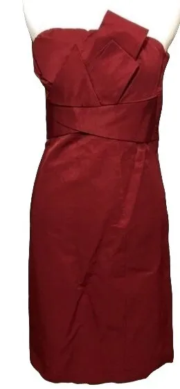 THE LIMITED SIZE 2 Strapless Sheath Dress formal Christmas party xs $19 ...