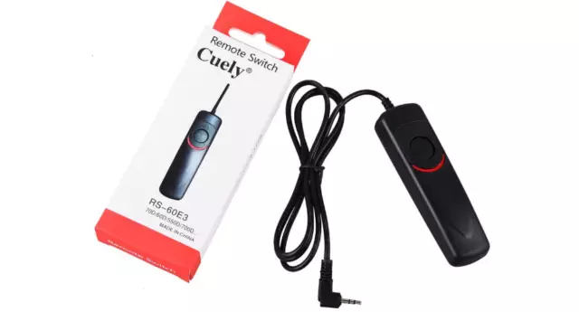 RS-60E3 Remote Shutter Release for Canon EOS 400D 450D 500D 1100D 1200D