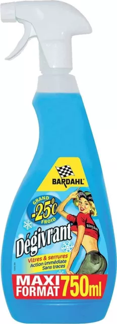 Dégivrant BARDAHL 750 ml (pulvérisateur)