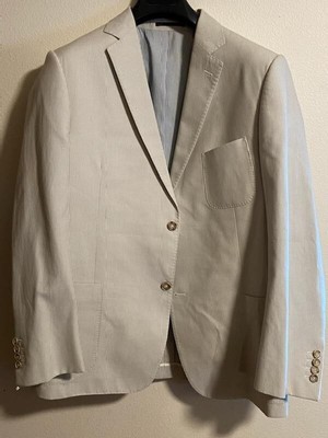 J. Hilburn Pin Stripe Suit Jacket and Pants