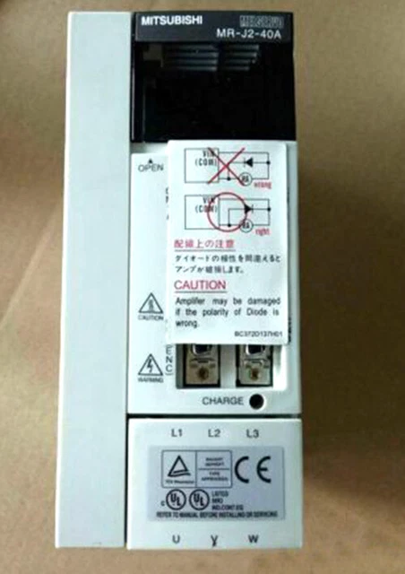MITSUBISHI MR-J2-40A Servo Driver ✦KD