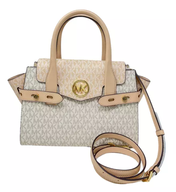 Michael Kors Carmen Medium Flap Satchel Shoulder Bag MK $558