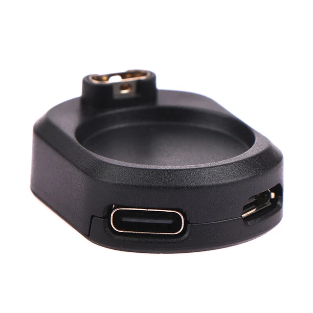 2In1 Type C/Micro Dock Watch Charger Adapter Compatible With Garmin Fenix7 5x 6