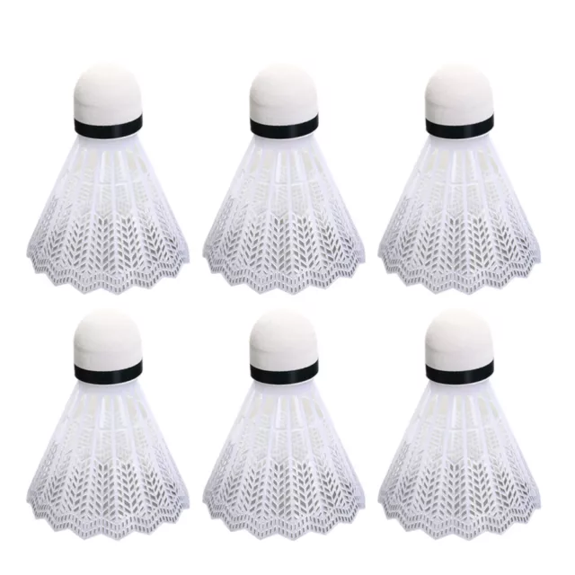 24 Pcs Schiffchen Kork Federball Good Mood Sportzeug Badminton