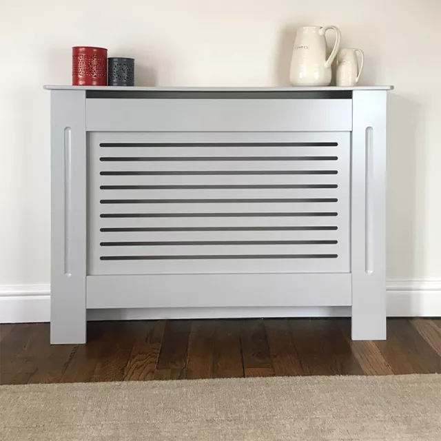 Radiator Cover Modern MDF Traditional Wood Grill Cabinet Painted/Unpainted