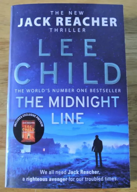 Lee Child - The Midnight Line [Very Good+ Condition] [Paperback] (Bantam Books)