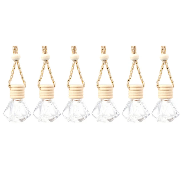 6pcs Assainisseurs D'air Pendentif Voiture De Parfum Voiture Arôme Bouteille