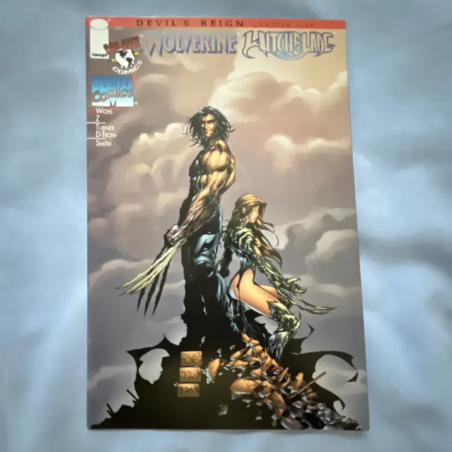 WITCHBLADE / WOLVERINE  Devil's Reign Chapter 5 Comic Book!