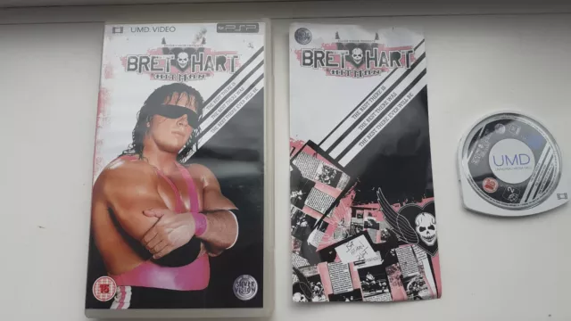 Sony PSP film UMD wwe wwf bret the hitman hart bret hart