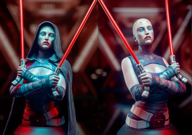 Star Wars – Asajj Ventress – Gentle Giant / Diamond Select –1/6 Bust – Brand New