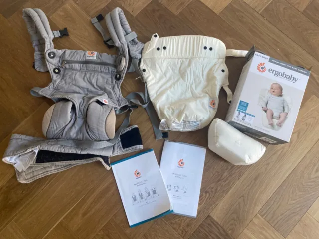ergobaby 360 baby carrier with new born insert