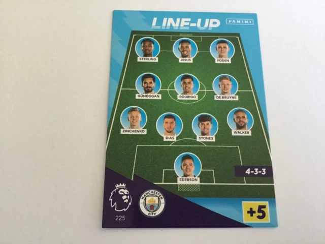 english premier league line up<br/>