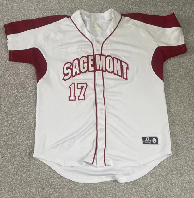 Maglietta Russell Athletic Baseball Rara Sagemont Team Taglia Large XL