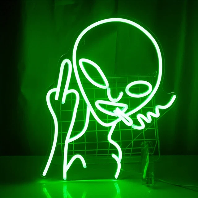Colorful LED Neon Sign Light Wall Hanging Night Lamp For Bar Home Party Decor US