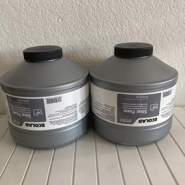 Ecolab Silver Power 6112922 - 2 capsules - 8 lbs Each