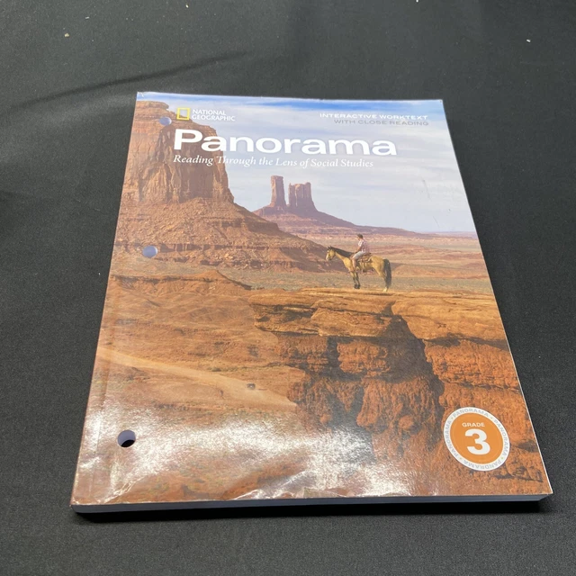 NATIONAL GEOGRAPHIC PANORAMA Social Studies Workbook Grade 3 19.99