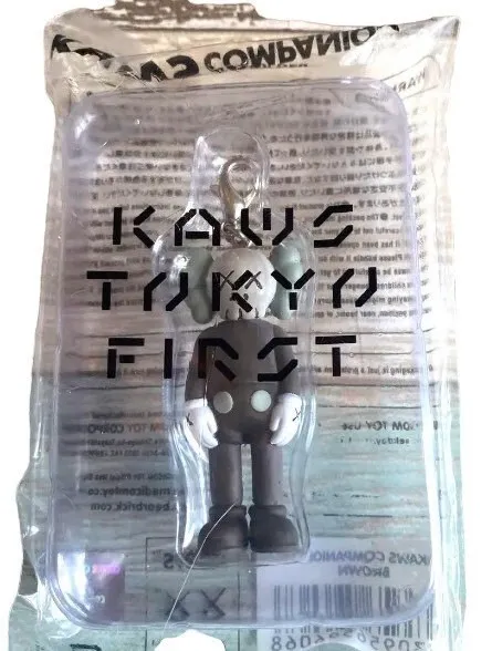Kaws Tokyo First Companion Keyholder Keychain Brown, Gray & Black Set of  3pcs