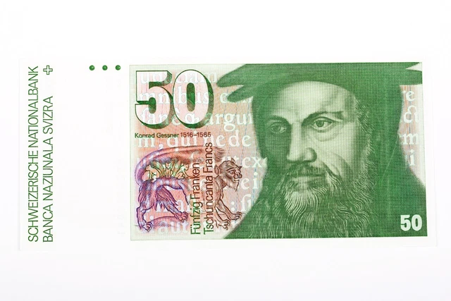Switzerland 50 Francs 1988 y. UNC