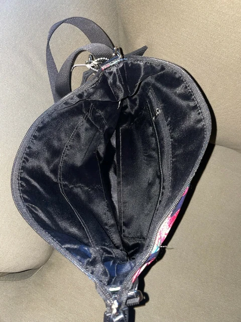 Samantha Brown To-Go MEDIUM Zip-Front Crossbody Handbag ORCHID CAMO nwt 6