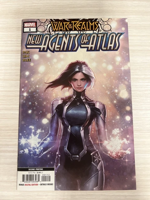 War Of The Realms New Agents Of Atlas #1 Jee-Hyung Lee 2nd Print Marvel 2019