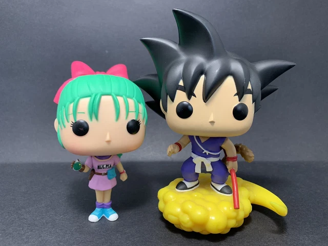 Flying Nimbus Young Goku Funko Pop BULMA GOKU With Flying Nimbus