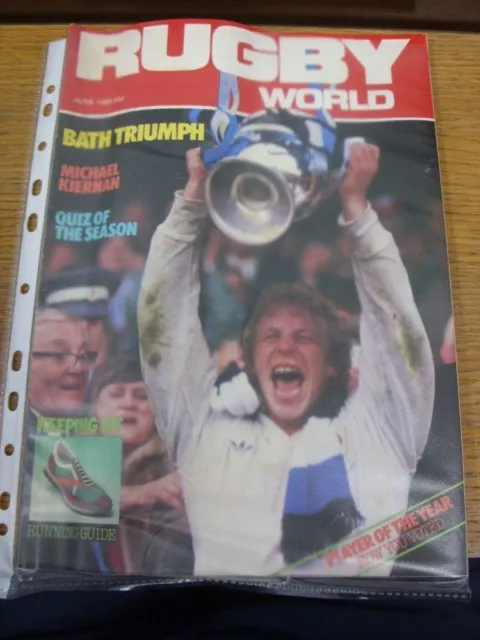 Jun-85 Rugby World Magazine: Volume 25 Number 06 - Bath Triumph . Free SHIPPING/