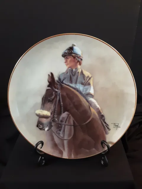 Fred Stone Horse Collector's Plate John Henry Original Box COA